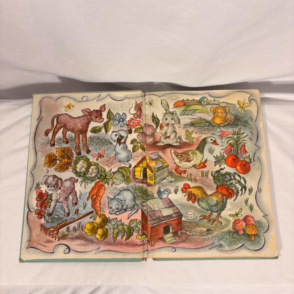 Vintage 1945 The White Bunny and his Magic Nose Lily Duplaix Masha 4th Printing - Picture 4 of 8